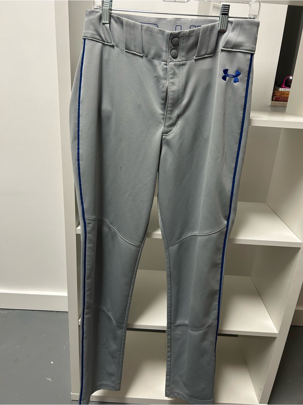 Under Armour Gray and Blue Performance Shorts